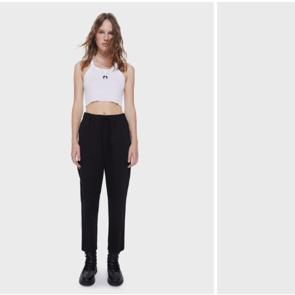 NWOT Black Cotton Xirena Pants